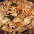 マアバ's cooksnap of when they made 豆モヤシと豚肉のピリ辛炒め 韓国家庭料理.