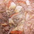 徒然ひろにゃ♪'s cooksnap of when they made 白菜＆ひき肉の簡単ズボラあんかけ!!.