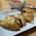 おけけ＊'s cooksnap of when they made ☆パリッ餃子の皮　　鶏肉唐揚げ絶品☆.