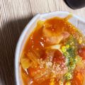 すずめ426's cooksnap of when they made 簡単◎具沢山ミネストローネ.