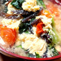 かなちん0807's cooksnap of when they made サニーレタスとミニトマトと卵のスープ.