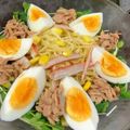 2児ママみきてぃ's cooksnap of when they made シーチキンとサラスパの彩りサラダ.