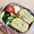 ゆかりんご117♪'s cooksnap of when they made 紅ショウガ&ネギの卵焼き♥.