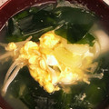 やえまりも's cooksnap of when they made 簡単ワカメともやしのたまごスープ.
