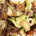 みゃみゃごと's cooksnap of when they made 豚こまとちくわのこっくり炒め.