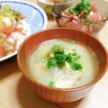 Mei＊☆'s cooksnap of when they made ★厚揚げと白菜のお味噌汁★.