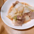 ほのぼのいっこ's cooksnap of when they made 簡単♡豚肉と白菜のレモン醤油炒め♪.