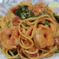 や～たん食堂's cooksnap of when they made 海老とほうれん草のトマトクリームパスタ.
