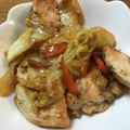 春巻きママ's cooksnap of when they made 鶏むね肉と白菜の生姜味噌炒め.