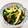 あっこ姉's cooksnap of when they made ほうれん草とシイタケの玉子とじ.