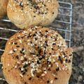 チーばあば's cooksnap of when they made 手ごね全粒粉ベーグル！.