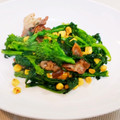はちみつlove's cooksnap of when they made 菜の花とボロニアソーセージの炒め物.