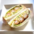 かっちゃん杉's cooksnap of when they made 朝食に！海老フライタルタルサンドイッチ.
