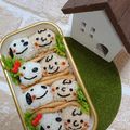 ＊ひよぴよ＊'s cooksnap of when they made ❁キャラ弁❁スヌーピーのおいなりさん❁.