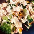 はにーくろーばー's cooksnap of when they made カボチャ＆ブロッコリーのマヨチーズ焼き.