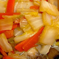 ポムポムポヨコ's cooksnap of when they made 簡単♪ぶりと白菜の旨煮(ぶり大根風).