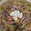 はるいろいちご's cooksnap of when they made チーズを絡めて♪白菜と豚のミルフィーユ鍋.