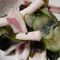 あきつま（杏花☆）'s cooksnap of when they made いかときゅうりの酢の物.