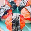 addysa's cooksnap of when they made 明宝ハムで照り焼きスパムむすび風♪.