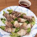 ぷぷのママ's cooksnap of when they made 巻くだけ簡単！豚バラレタス巻き！.