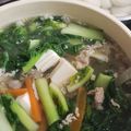 ゆるмαмα's cooksnap of when they made もちもち白玉団子とター菜の中華風スープ.