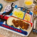 nico☆ママ's cooksnap of when they made お子様に♡ハンバーグカレーライス.