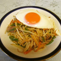 龍青空ママ's cooksnap of when they made ピリ辛にマヨコクで旨っ！ 韓国風焼きそば.