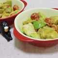 みかかめ's cooksnap of when they made アボカドと鶏肉の胡麻マヨ炒め.