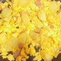 麻由美ちゃん's cooksnap of when they made じゃがいも、ソーセージ、卵の炒め物.