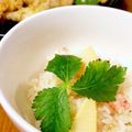 チェリム's cooksnap of when they made 蟹～竹の子の炊き込みご飯.