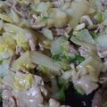 Ｍぱん's cooksnap of when they made 豚肉と白菜のあんかけ.