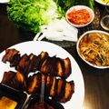 みーのkitchen's cooksnap of when they made 10倍美味しいサムギョプサル食べ方.