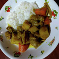 クックQX2SO4☆'s cooksnap of when they made 「ロイタイ」で作る簡単イエローカレー.