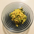 sakuko99's cooksnap of when they made 小松菜とゆで卵のカレーマヨ♪お弁当にも.