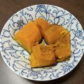 tonchi's cooksnap of when they made お弁当に♡レンジで簡単カボチャの煮物.