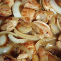 チモリン's cooksnap of when they made ご飯がススム鶏肉と玉ねぎの生姜焼き風.