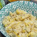 sanapii's cooksnap of when they made カルディ☆サラダの旨たれタマゴ炒飯！.