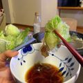 yukiじるし's cooksnap of when they made ☆材料は２つ☆レタスと豚肉のしゃぶしゃぶ.