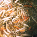 u_mi_n's cooksnap of when they made 牛肉とごぼうと春雨の食べるスープ★.