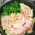 みずづいろ's cooksnap of when they made 簡単ミルフィーユ鍋♪.