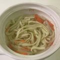 papikun's cooksnap of when they made 生姜入り☆豚肉と野菜の煮込み塩うどん.