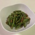 papikun's cooksnap of when they made お弁当に！いんげんの胡麻和え.