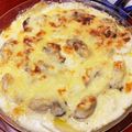 しましまもっぷ's cooksnap of when they made 簡単！ホワイトソースなし♡牡蠣のグラタン.