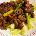 nemumaru's cooksnap of when they made 簡単☆牛肉とアスパラの中華炒め.