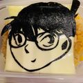 クック365SG6☆'s cooksnap of when they made 名探偵コナン キャラ弁.