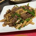 はぴぶた's cooksnap of when they made 安い薄切り牛肉で☆青椒肉絲.