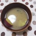 ﾁｲﾁｬﾝﾏﾏ's cooksnap of when they made さつまいもの味噌汁.