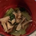 おきもっちゃん's cooksnap of when they made 小松菜と舞茸のお味噌汁♪.