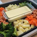 理恵蔵's cooksnap of when they made あつあつとろ～りチーズフォンデュ.