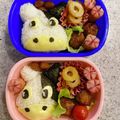 IAママ's cooksnap of when they made モ～モ～♪うしさん＊キャラ弁.